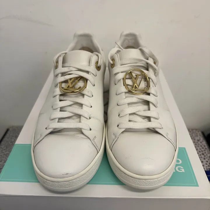 Louis Vuitton Louis Vuitton Frontrow Stylish Low Top Sneakers 0079 Size US 6 / IT 36 - 2 Thumbnail