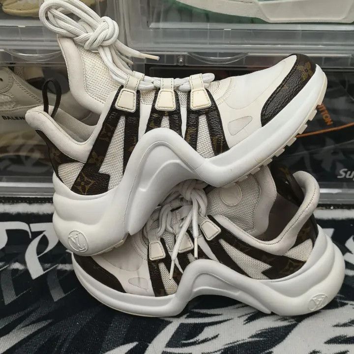 Louis Vuitton Louis Vuitton Archlight Low-Top Sneakers 0079 Size US 5 / IT 35 - 8 Thumbnail