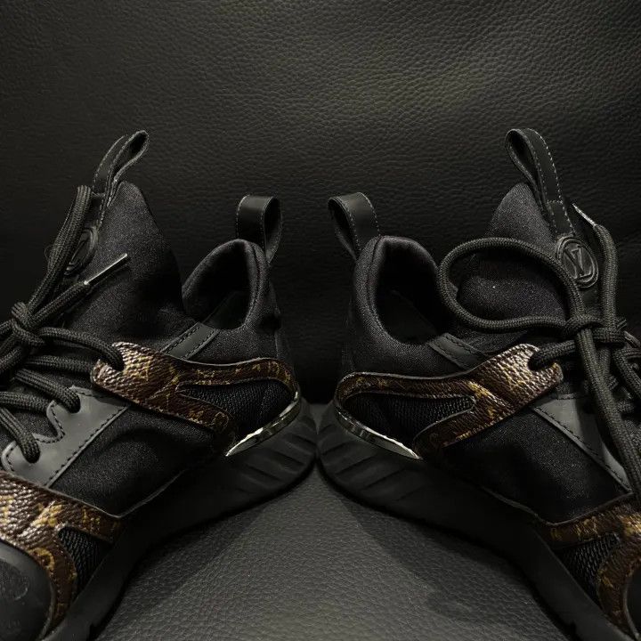 Louis Vuitton Louis Vuitton Aftergame Monogram Low-Top Sneakers 0079 Size US 5 / IT 35 - 6 Thumbnail