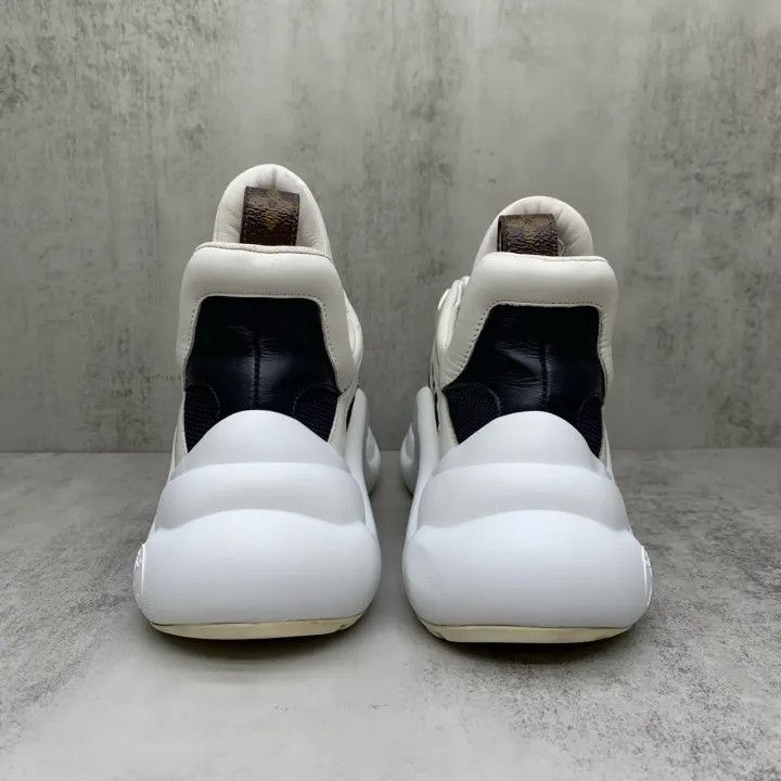 Louis Vuitton Louis Vuitton Black and White Casual Sneakers 0079 Size US 6 / IT 36 - 3 Thumbnail