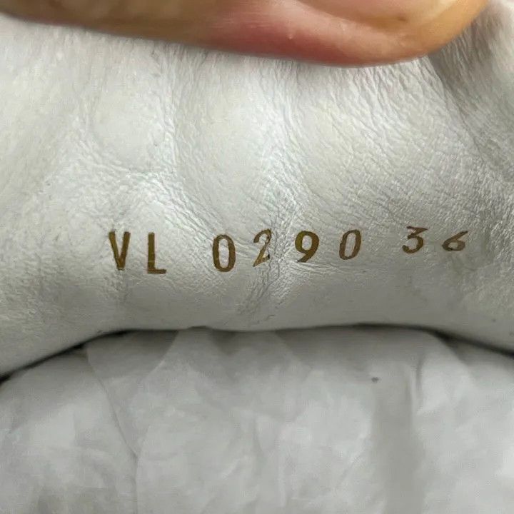 Louis Vuitton Stellar Black and White Casual Sneakers 0079 Low Top Sneakers