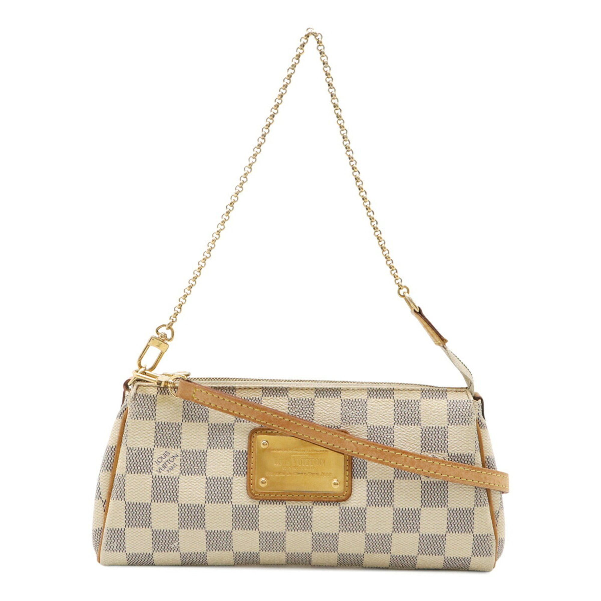 Louis Vuitton LOUIS VUITTON Damier Azur Eva Pouch Chain Bag Shoulder N55214 Size ONE SIZE - 2 Thumbnail