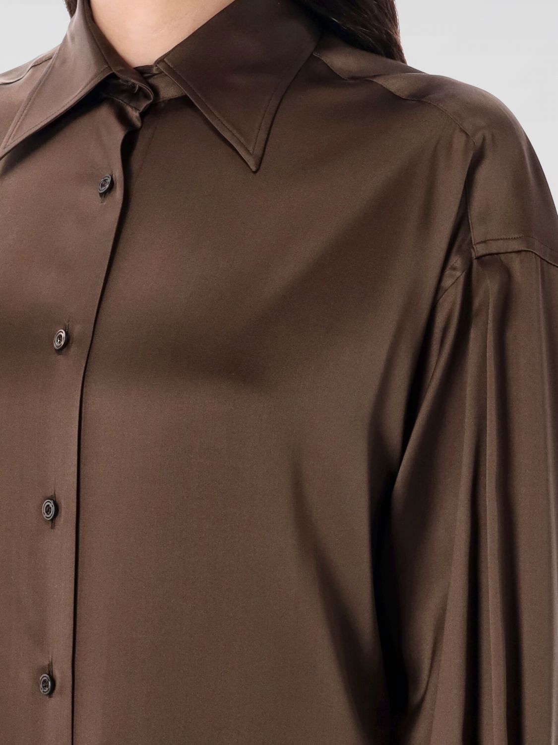 Tom Ford Tom Ford Shirt Woman Brown Size XS / US 0-2 / IT 36-38 - 3 Thumbnail