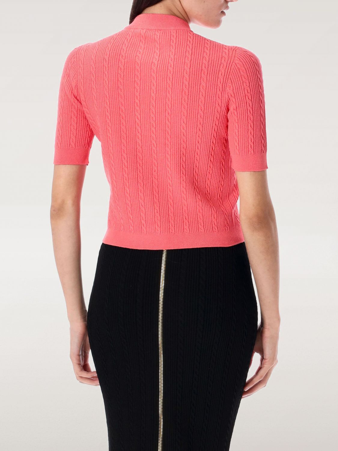 Balmain Balmain Sweater Woman Orange Size XS / US 0-2 / IT 36-38 - 2 Thumbnail