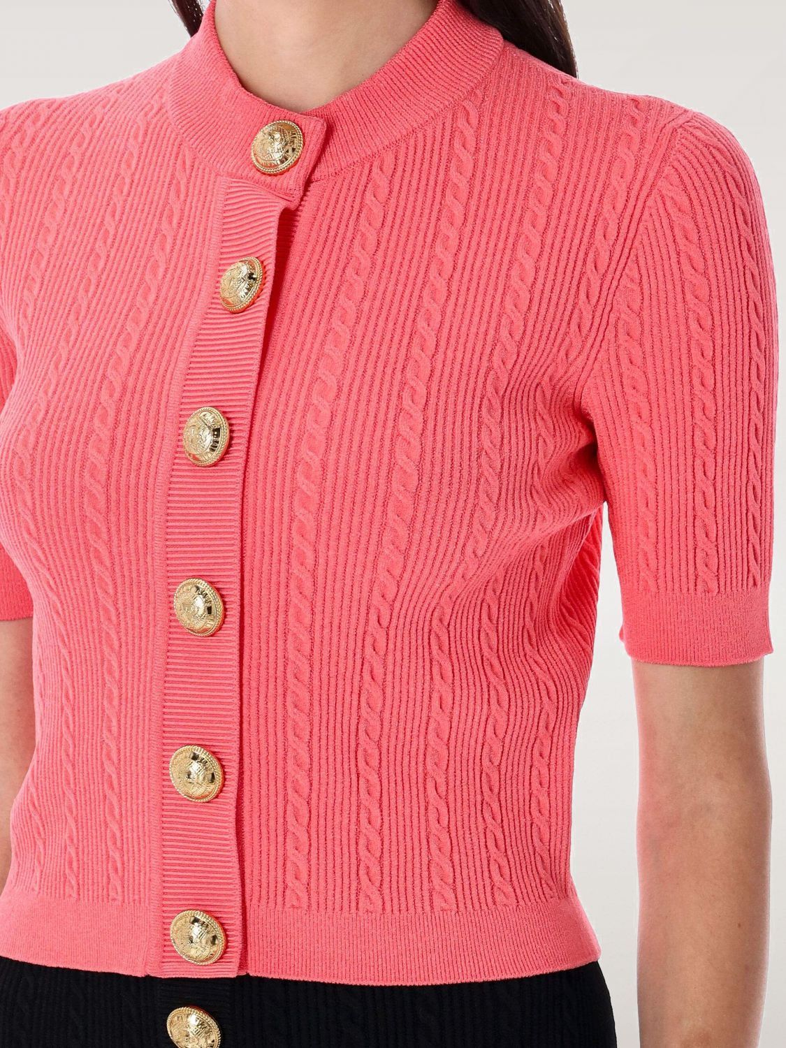 Balmain Balmain Sweater Woman Orange Size XS / US 0-2 / IT 36-38 - 3 Thumbnail
