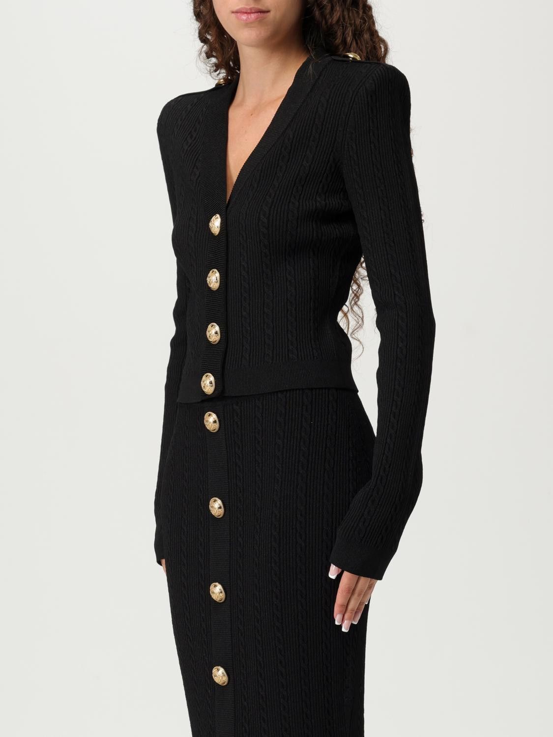 Balmain Balmain Sweater Woman Black Size XS / US 0-2 / IT 36-38 - 4 Thumbnail