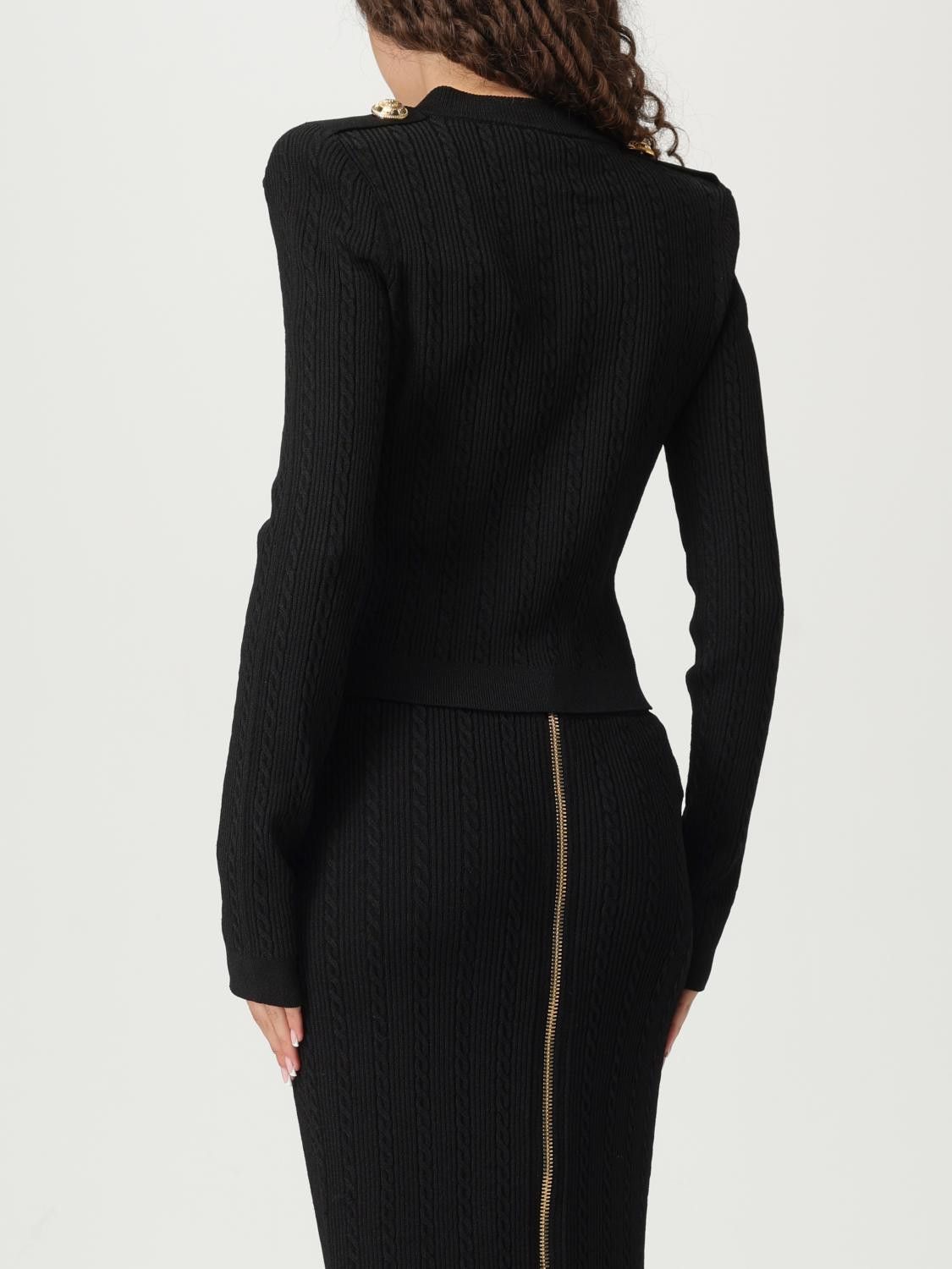 Balmain Balmain Sweater Woman Black Size XS / US 0-2 / IT 36-38 - 3 Thumbnail