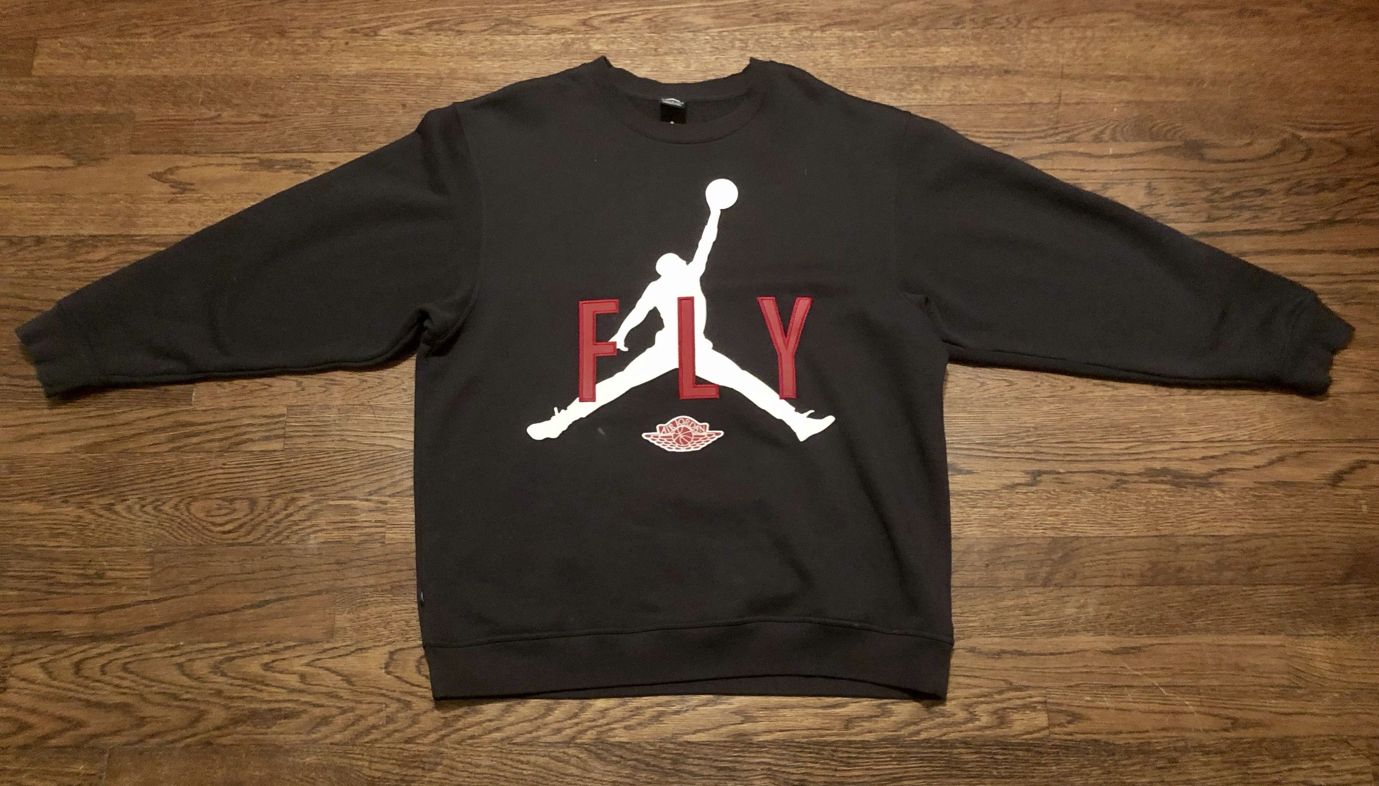 nike jordan crew neck sweater