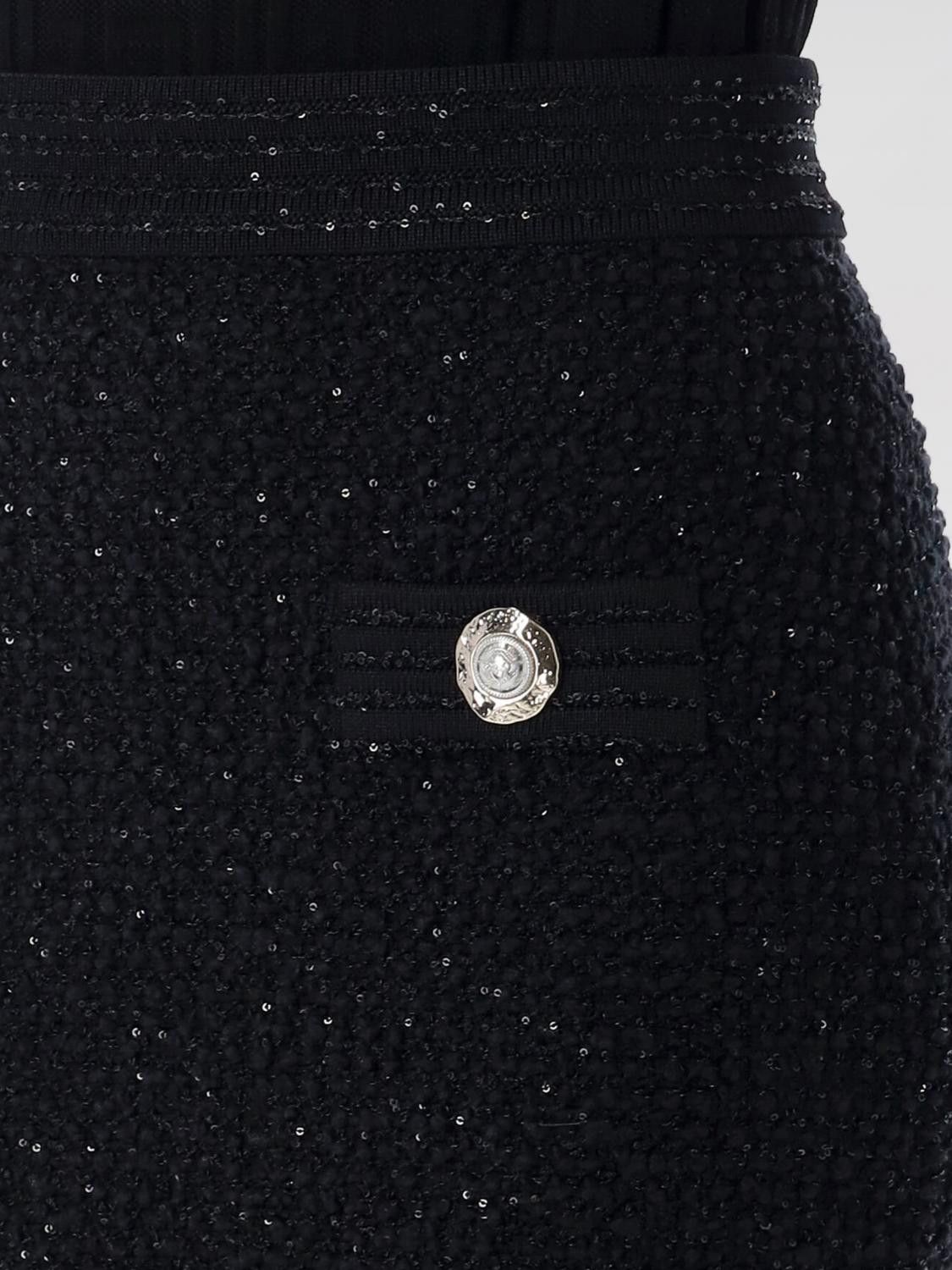 Balmain Balmain Skirt Woman Black Size 26" / US 2 / IT 38 - 3 Thumbnail