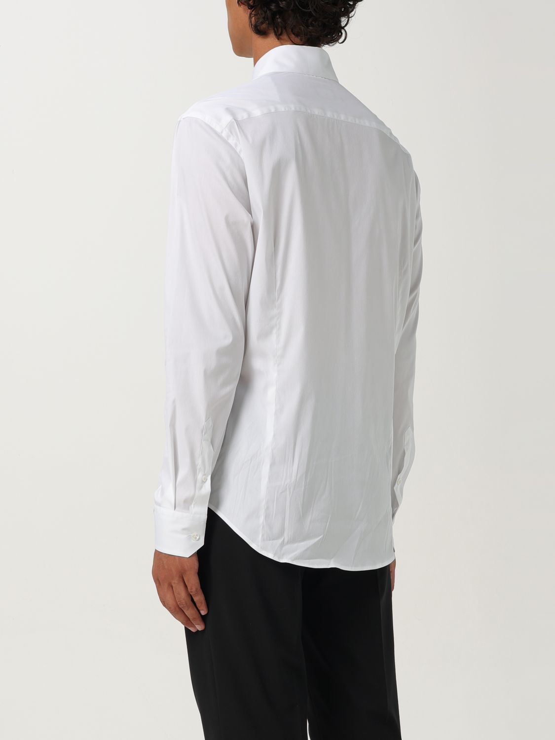 Giorgio Armani Giorgio Armani Shirt Men White Size US XL / EU 56 / 4 - 2 Thumbnail