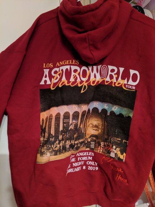 Grailed 2024 astroworld hoodie