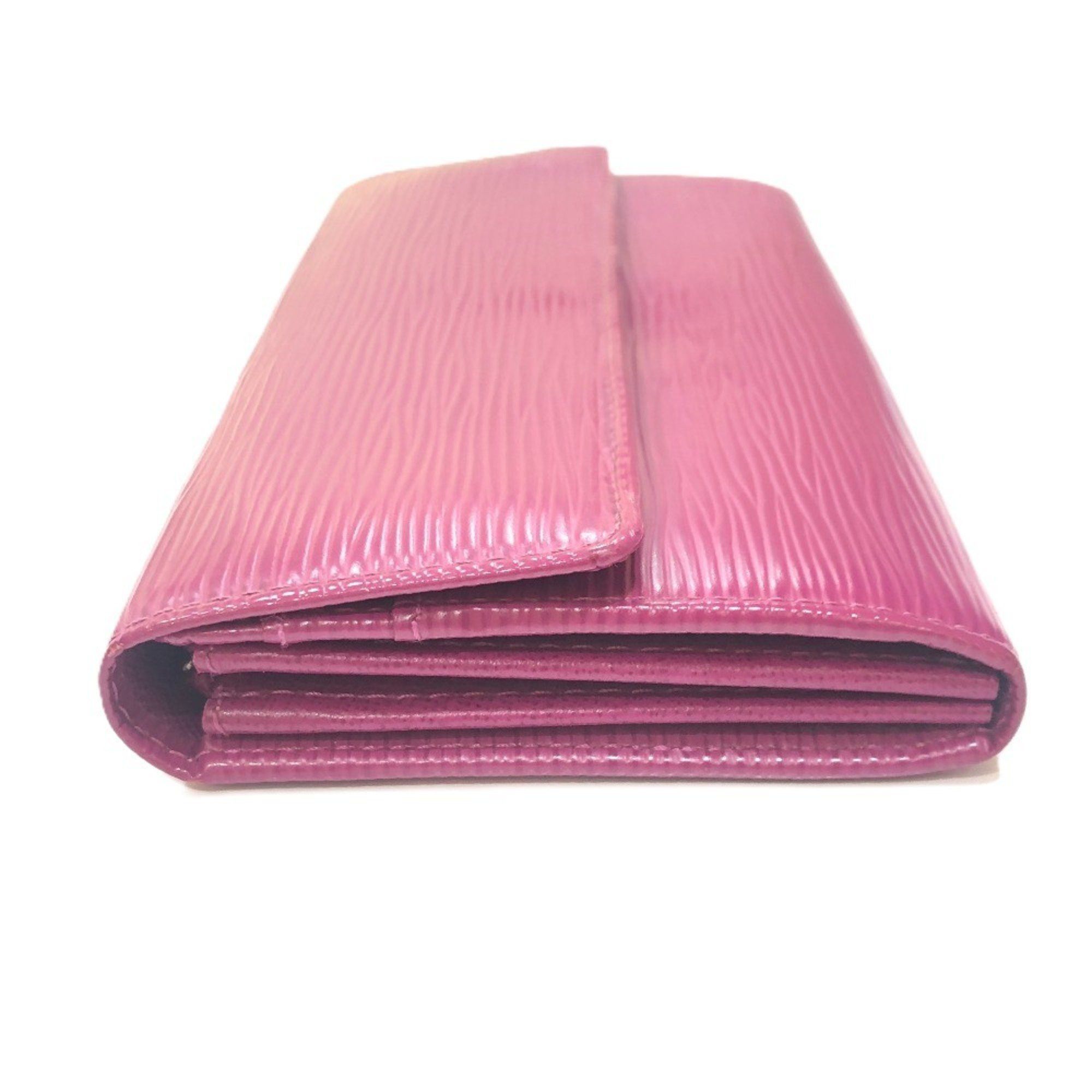 Louis Vuitton LOUIS VUITTON M60317 Portefeuille Sarah Long Wallet Epi Leather Women's Fuchsia Purple Size ONE SIZE - 3 Thumbnail
