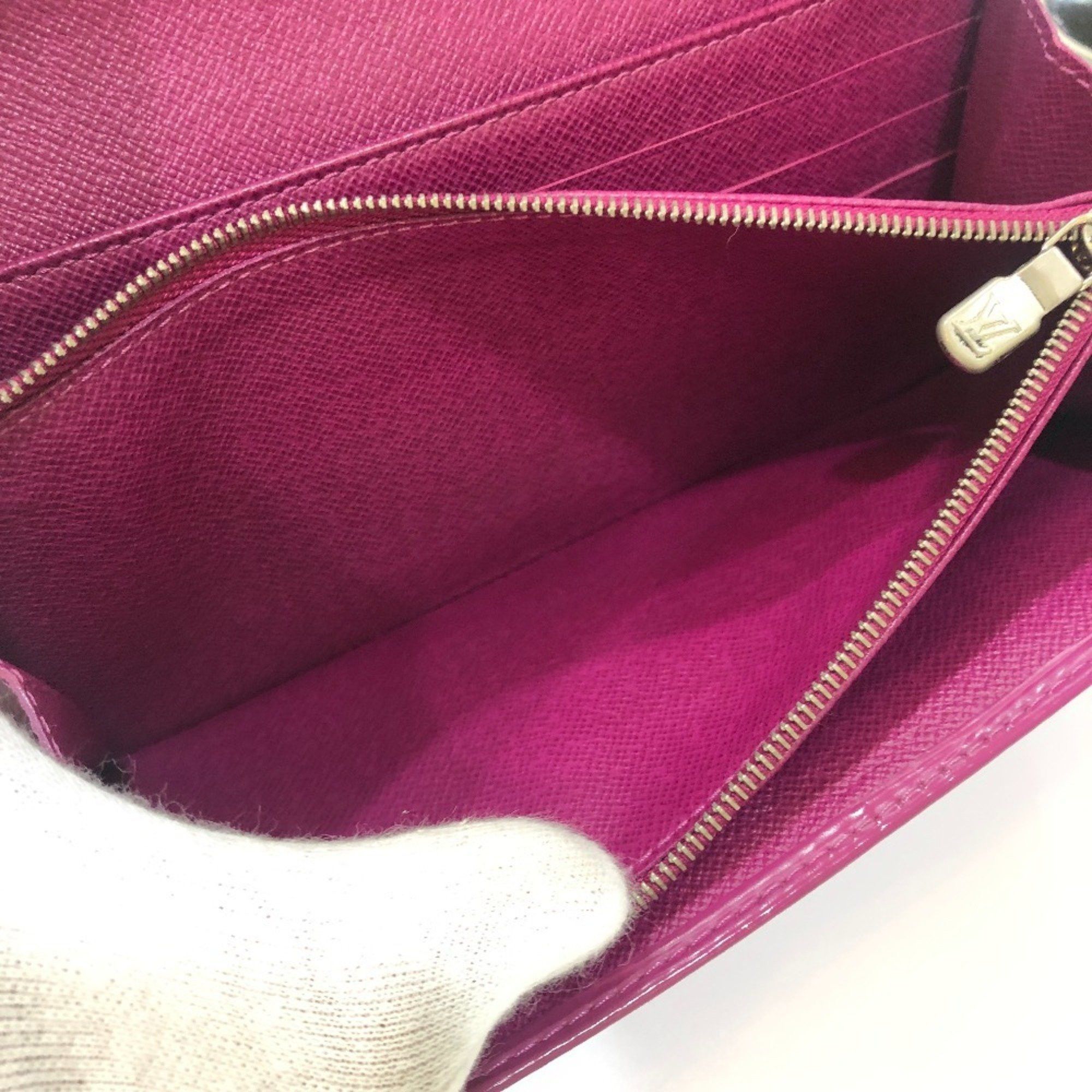 Louis Vuitton LOUIS VUITTON M60317 Portefeuille Sarah Long Wallet Epi Leather Women's Fuchsia Purple Size ONE SIZE - 11 Thumbnail