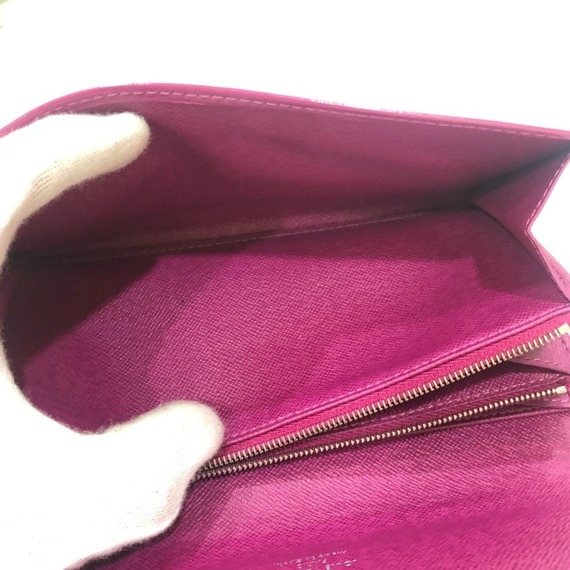 Louis Vuitton LOUIS VUITTON M60317 Portefeuille Sarah Long Wallet Epi Leather Women's Fuchsia Purple Size ONE SIZE - 8 Thumbnail