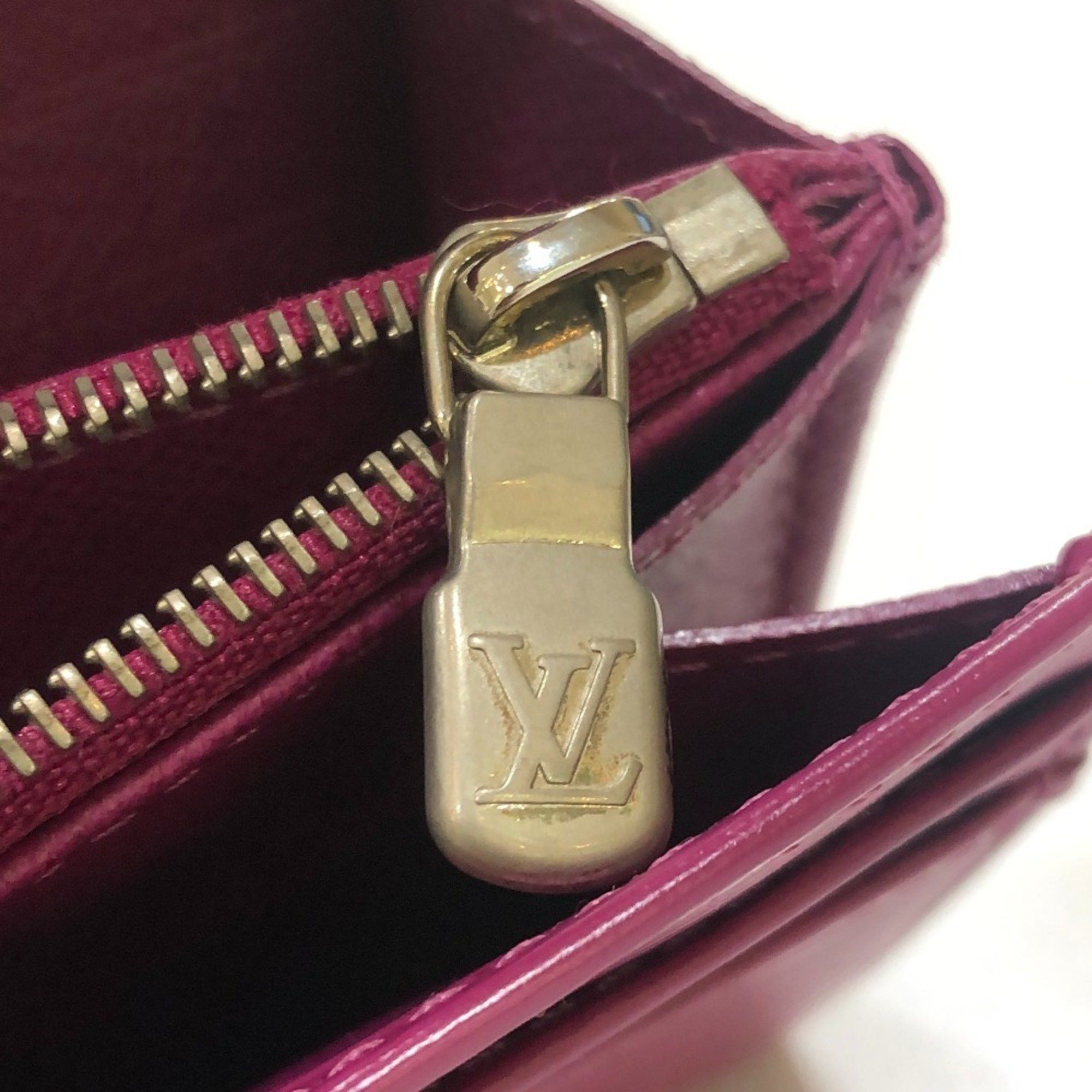Louis Vuitton LOUIS VUITTON M60317 Portefeuille Sarah Long Wallet Epi Leather Women's Fuchsia Purple Size ONE SIZE - 10 Thumbnail
