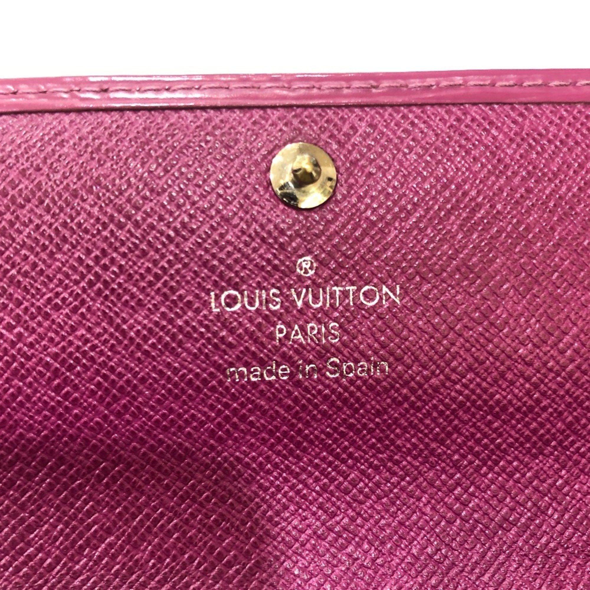 Louis Vuitton LOUIS VUITTON M60317 Portefeuille Sarah Long Wallet Epi Leather Women's Fuchsia Purple Size ONE SIZE - 9 Thumbnail