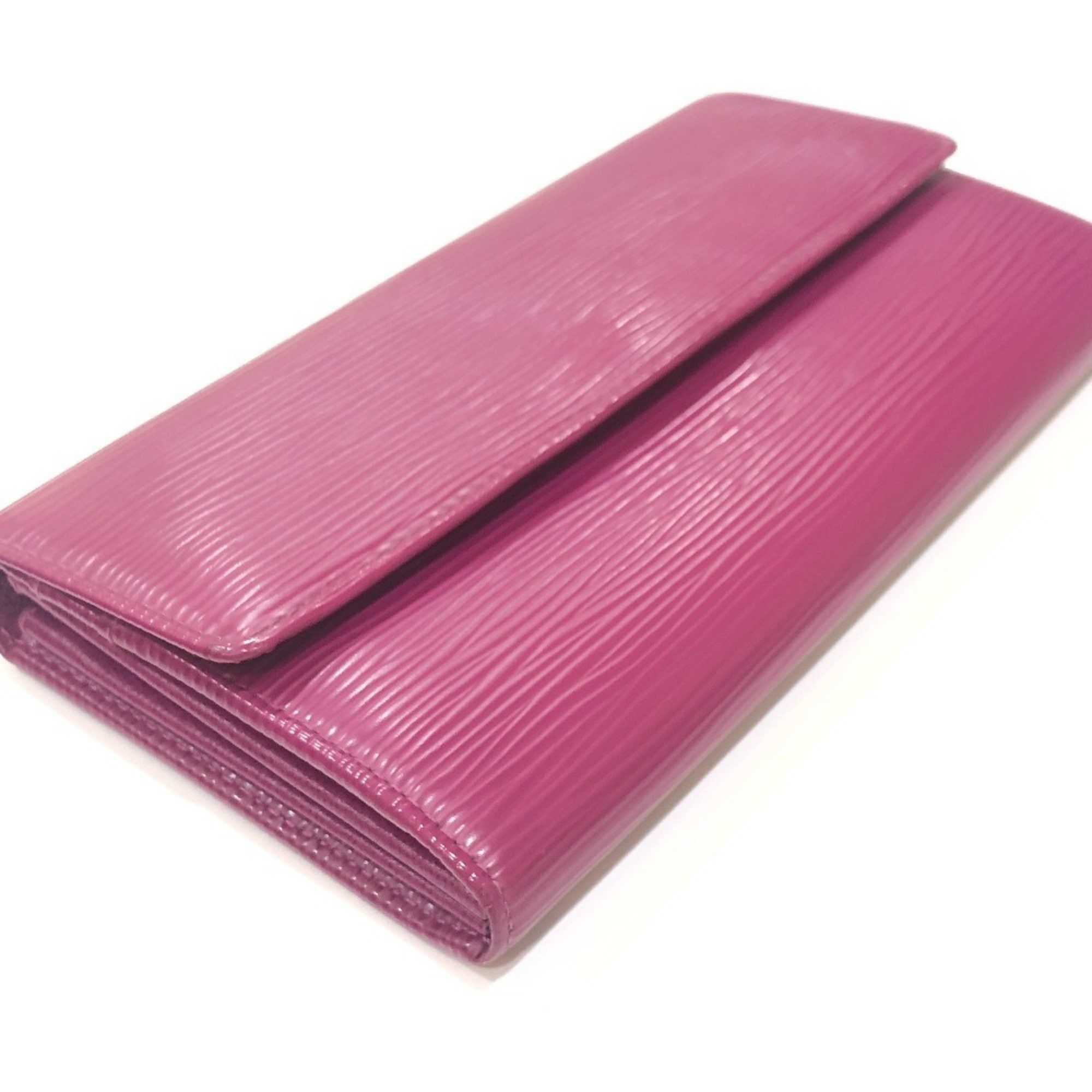 Louis Vuitton LOUIS VUITTON M60317 Portefeuille Sarah Long Wallet Epi Leather Women's Fuchsia Purple Size ONE SIZE - 5 Thumbnail