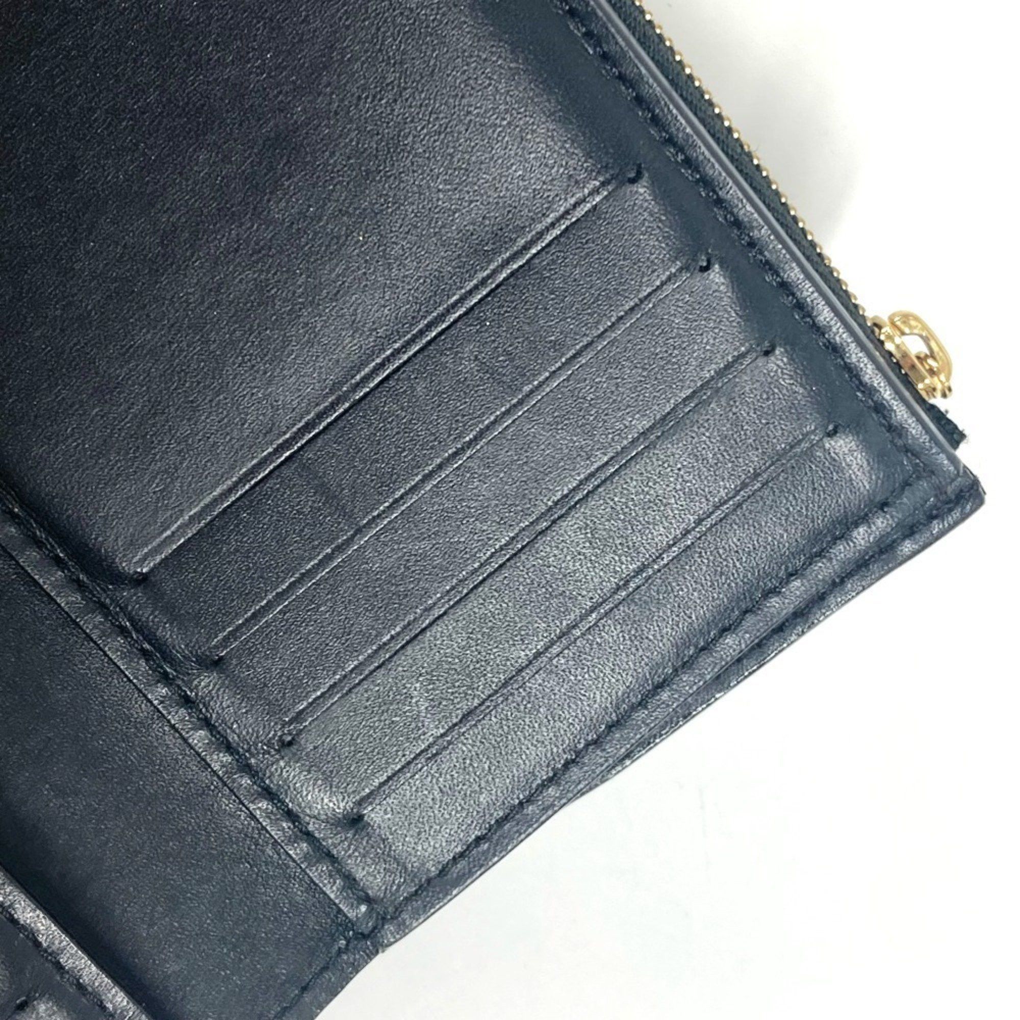 Louis Vuitton LOUIS VUITTON M62578 Monogram Portefeuille Flower Compact Wallet Tri-fold Canvas Women's Brown Size ONE SIZE - 15 Thumbnail