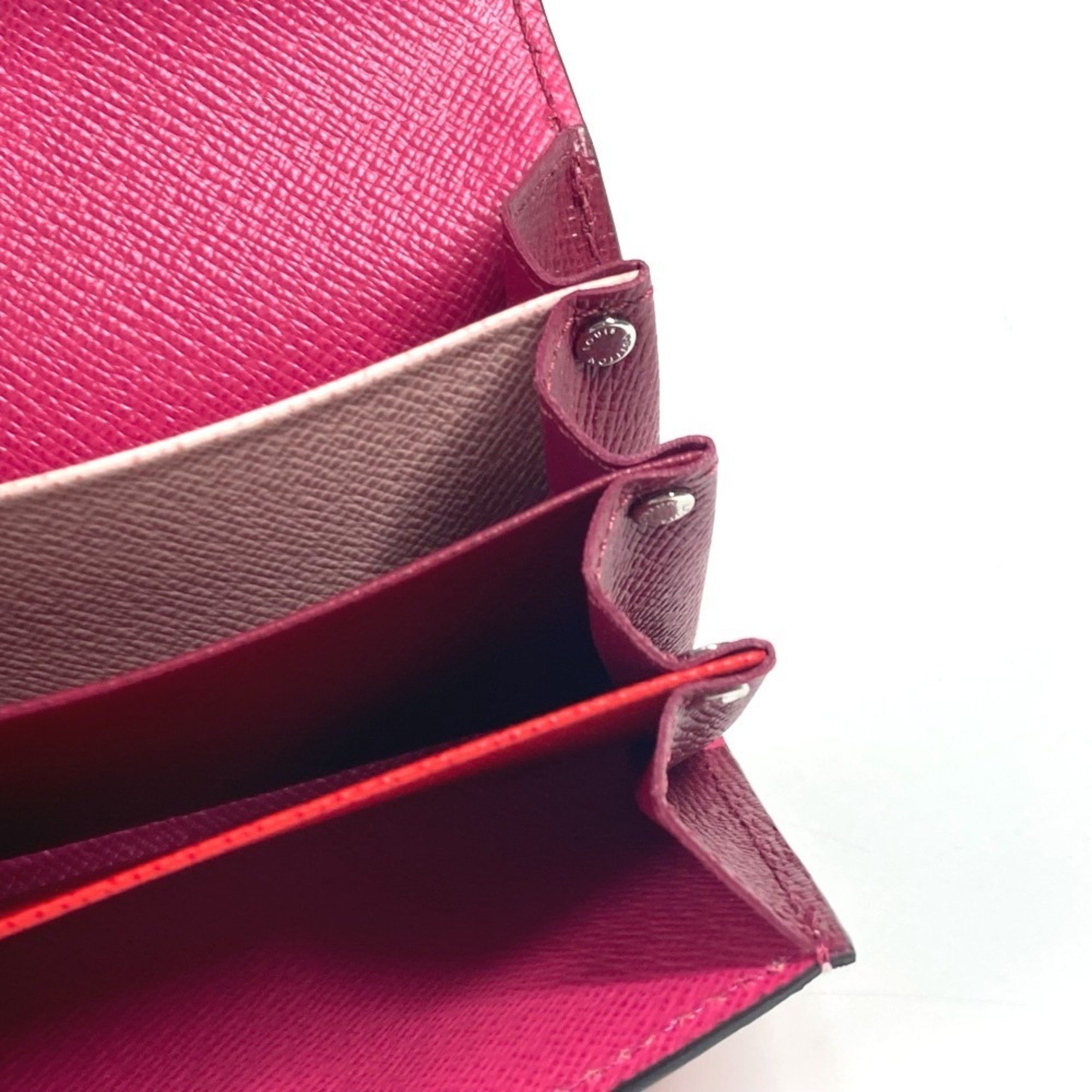 Louis Vuitton LOUIS VUITTON M62255 Epi Multi-Cult Sarah Business Card Holder Pass Case Wallet/Coin Wallet Coin Purse Holder/Card Leather Women's Pink Size ONE SIZE - 10 Thumbnail