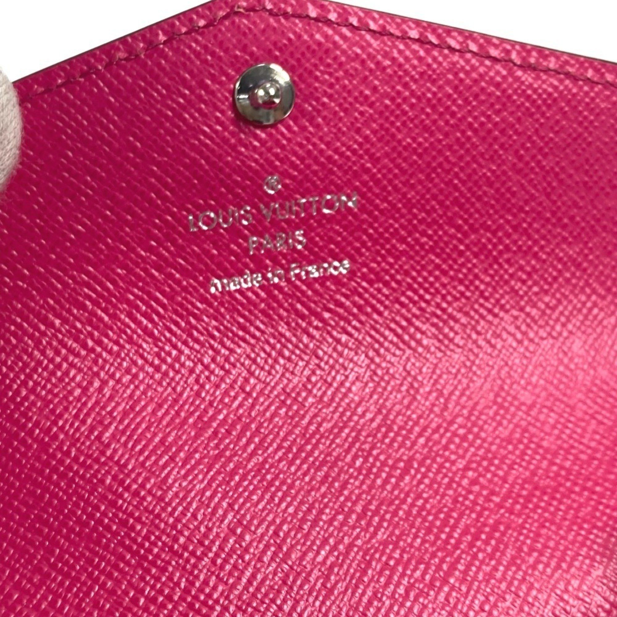 Louis Vuitton LOUIS VUITTON M62255 Epi Multi-Cult Sarah Business Card Holder Pass Case Wallet/Coin Wallet Coin Purse Holder/Card Leather Women's Pink Size ONE SIZE - 13 Thumbnail