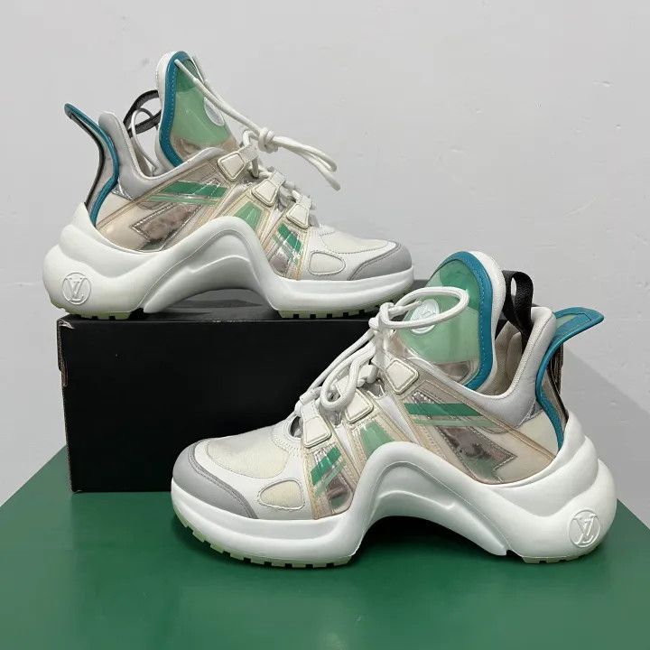 Louis Vuitton Louis Vuitton Archlight Leather Low-top Sneakers 0079 Size US 5 / IT 35 - 9 Thumbnail