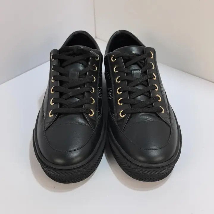 Louis Vuitton Louis Vuitton Stellar Black Casual Sneakers for Women 0079 Size US 5 / IT 35 - 2 Thumbnail