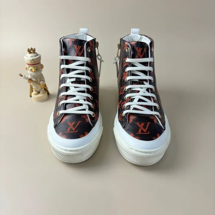 Louis Vuitton Louis Vuitton Stellar Sport Sneakers in Brown 0079 Size US 7 / IT 37 - 2 Thumbnail
