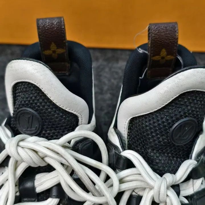 Louis Vuitton Louis Vuitton Archlight Black and White Sneakers 0079 Size US 6 / IT 36 - 12 Thumbnail