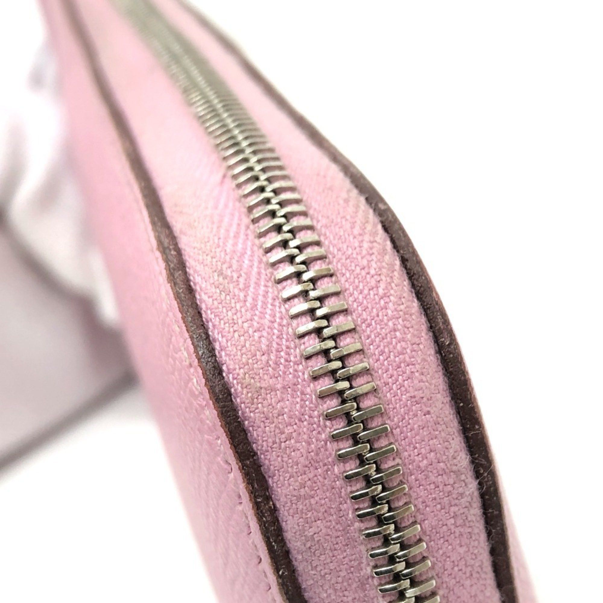 Hermes Hermes Remix Combine Duo Long Wallet Epson Women's Mauve Sylvestre x Lime Pink Size ONE SIZE - 5 Thumbnail