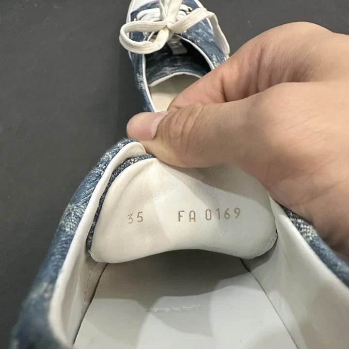 Louis Vuitton Louis Vuitton Stellar Casual Denim Sneakers for Women 0079 Size US 6 / IT 36 - 5 Thumbnail