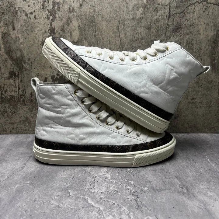 Louis Vuitton Louis Vuitton Stellar Fashion High-Top Sneakers 0079 Size US 6 / IT 36 - 6 Thumbnail