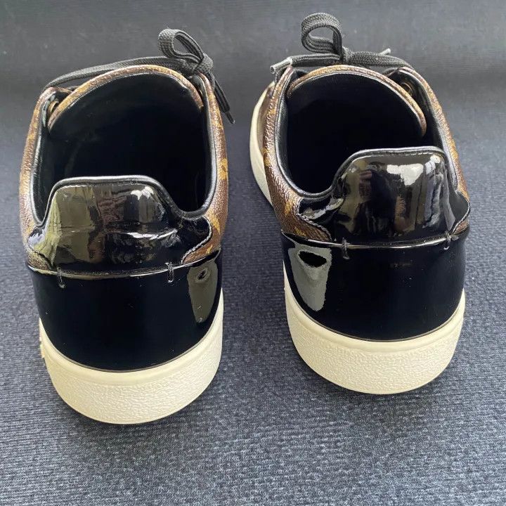 Louis Vuitton Louis Vuitton Frontrow Monogram Low-Top Sneakers 0079 Size US 6 / IT 36 - 3 Thumbnail