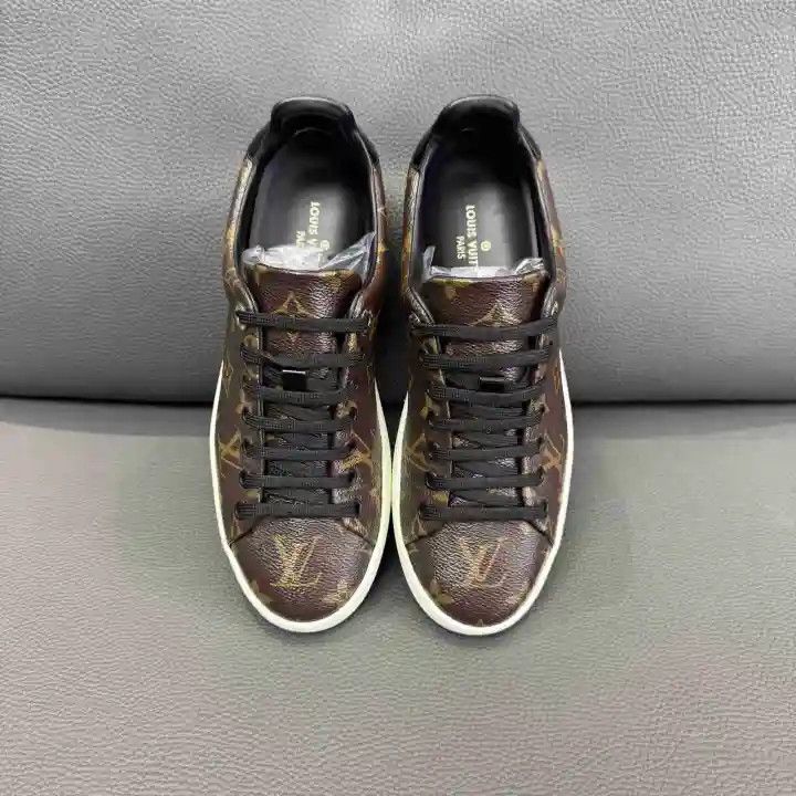 Louis Vuitton Louis Vuitton Frontrow Monogram Fashion Sneakers for Women 0079 Size US 6 / IT 36 - 2 Thumbnail