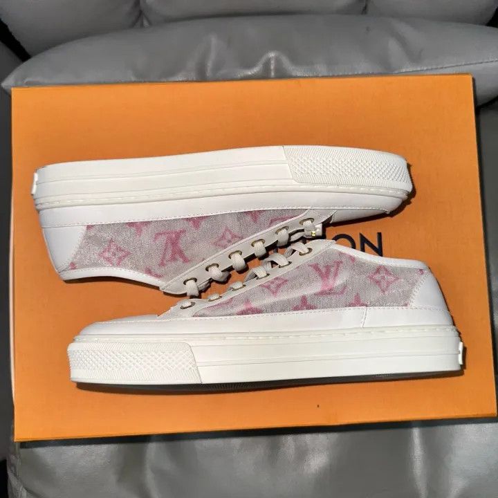 Louis Vuitton Louis Vuitton Stellar Low-Top Fashion Sneakers 0079 Size US 6 / IT 36 - 3 Thumbnail