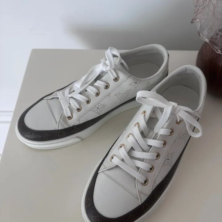 Louis Vuitton Louis Vuitton Stellar Soft Calfskin Low-top Sneakers 0079 Size US 6 / IT 36 - 5 Thumbnail