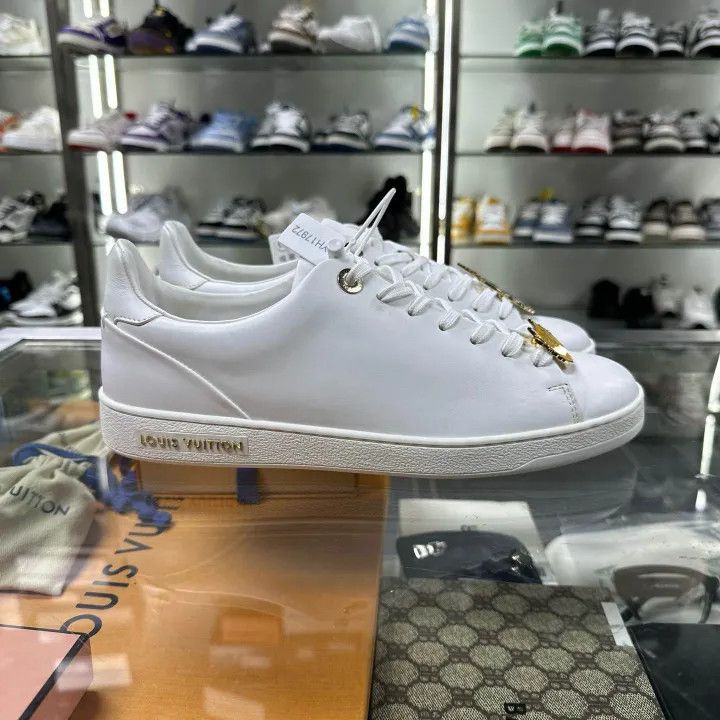 Louis Vuitton Louis Vuitton Cat Illustration White Sneakers 0079 Size US 7 / IT 37 - 7 Thumbnail