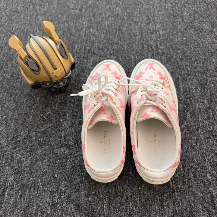 Louis Vuitton Louis Vuitton Stellar Monogram Slip-On Sandals 0079 Size US 6 / IT 36 - 3 Thumbnail