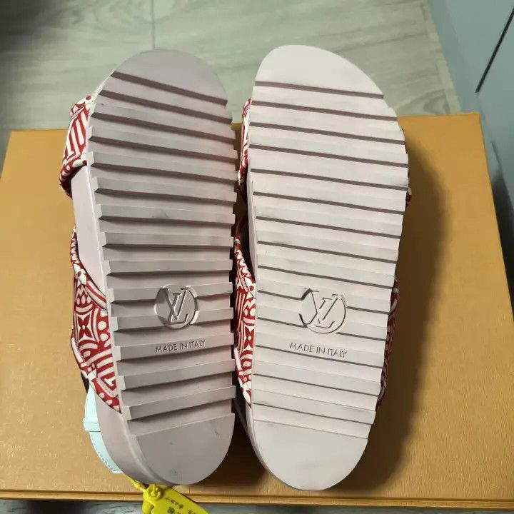 Louis Vuitton Louis Vuitton Bom Dia Crafty Flat Sandals 0079 Size US 6 / IT 36 - 4 Thumbnail