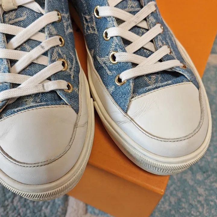 Louis Vuitton Louis Vuitton Stellar High-Top Sneakers for Women 0079 Size US 6 / IT 36 - 9 Thumbnail