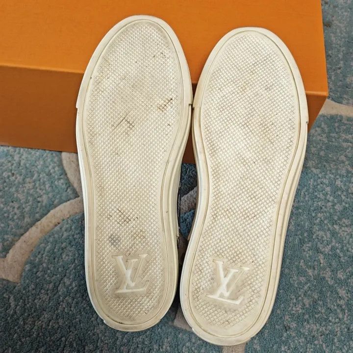 Louis Vuitton Louis Vuitton Stellar High-Top Sneakers for Women 0079 Size US 6 / IT 36 - 4 Thumbnail