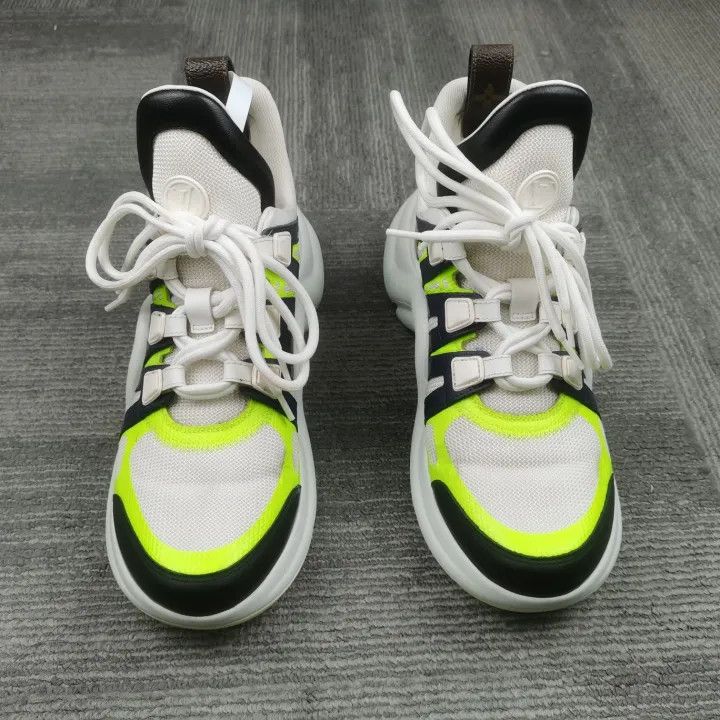 Louis Vuitton Louis Vuitton Archlight Comfortable Everyday Sneakers 0079 Size US 7 / IT 37 - 2 Thumbnail