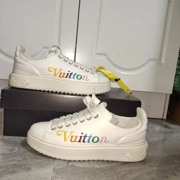 Louis Vuitton Louis Vuitton Time Out Rainbow Low-top Sneakers 0079 Size US 6 / IT 36 - 9 Thumbnail