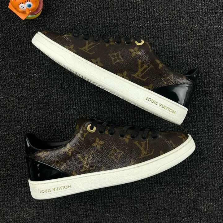 Louis Vuitton Louis Vuitton Frontrow Monogram Fashion Sneakers 0079 Size US 7 / IT 37 - 4 Thumbnail