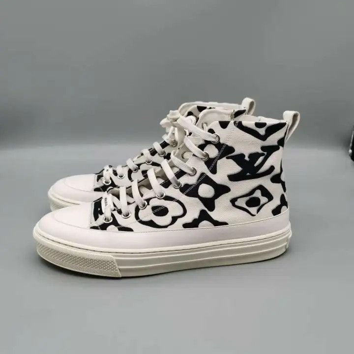 Louis Vuitton Louis Vuitton Stellar High-Top Fashion Sneakers 0079 Size US 6 / IT 36 - 3 Thumbnail