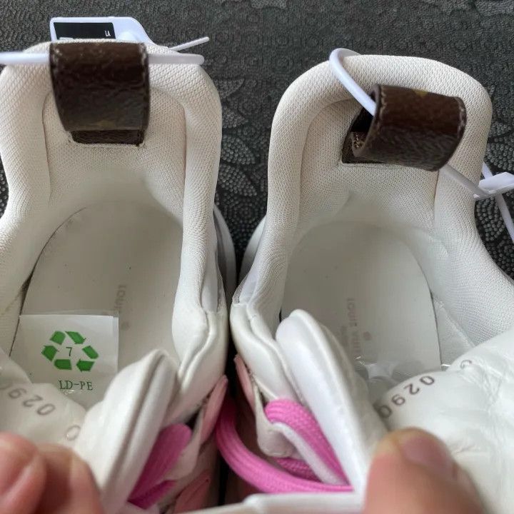Louis Vuitton Louis Vuitton Archlight Pink White Sneakers 0079 Size US 7 / IT 37 - 9 Thumbnail