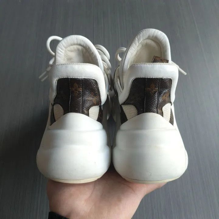 Louis Vuitton Louis Vuitton Archlight White Sport Sneakers 0079 Size US 6 / IT 36 - 3 Thumbnail
