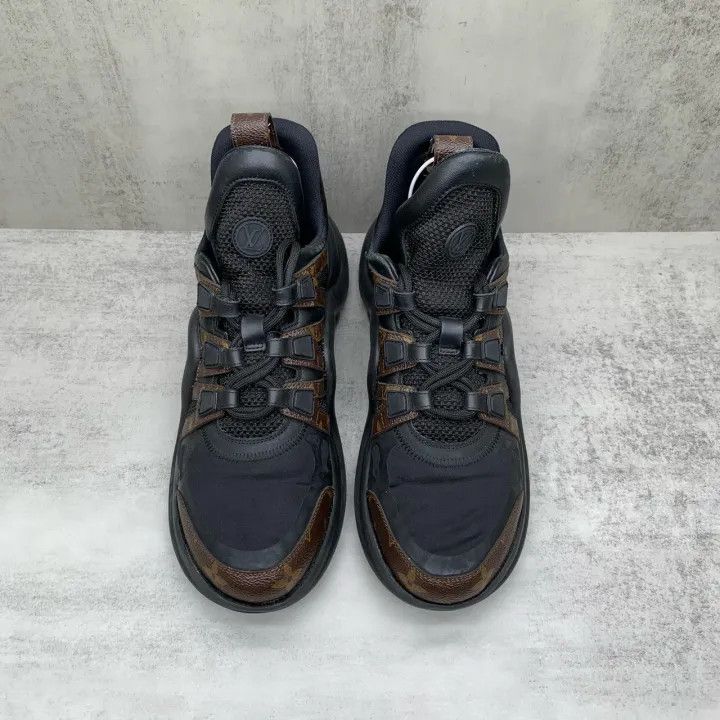 Louis Vuitton Louis Vuitton Archlight Sneakers for Women in Black 0079 Size US 7 / IT 37 - 4 Thumbnail