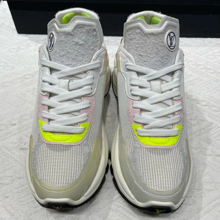 Louis Vuitton Louis Vuitton Run 55 Low-Top Sneakers for Women 0079 Size US 4 / IT 34 - 2 Thumbnail