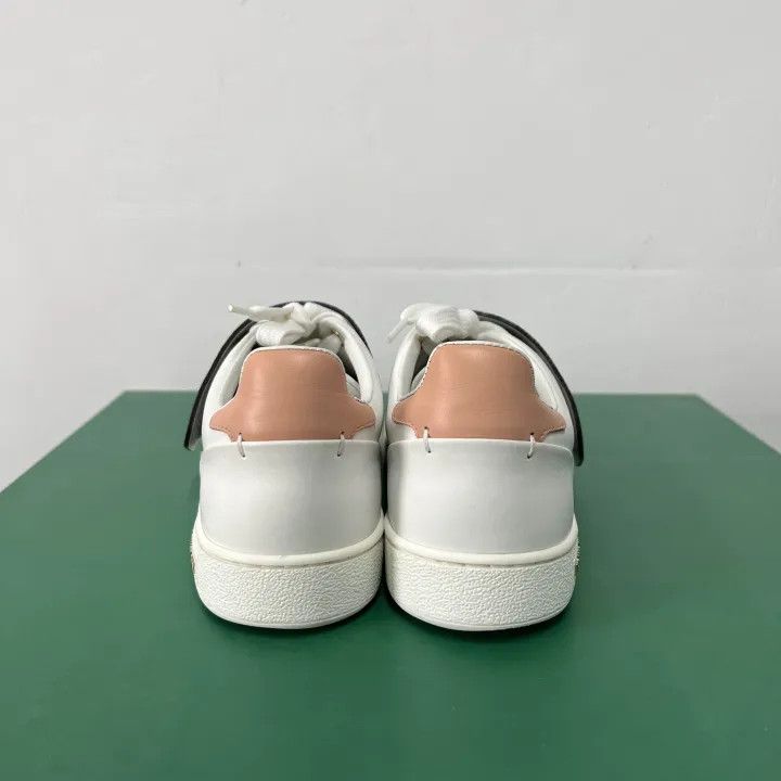 Louis Vuitton Louis Vuitton Frontrow White Leather Sneakers 0079 Size US 6 / IT 36 - 3 Thumbnail