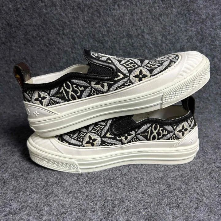 Louis Vuitton Louis Vuitton Playtime Slip-On Fashion Sneakers 0079 Size US 6 / IT 36 - 7 Thumbnail